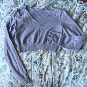 Cropped sweater